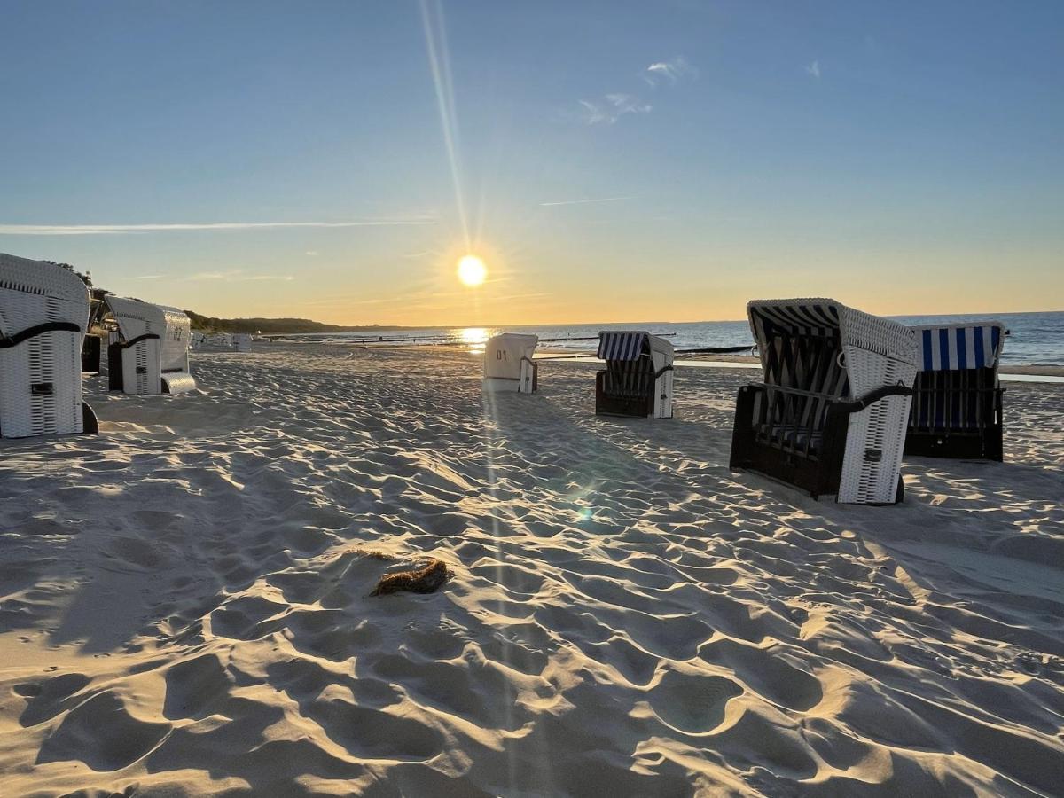 "Ab Zum Strand" Ferienwohnung Mit Balkon Zempin Bagian luar foto