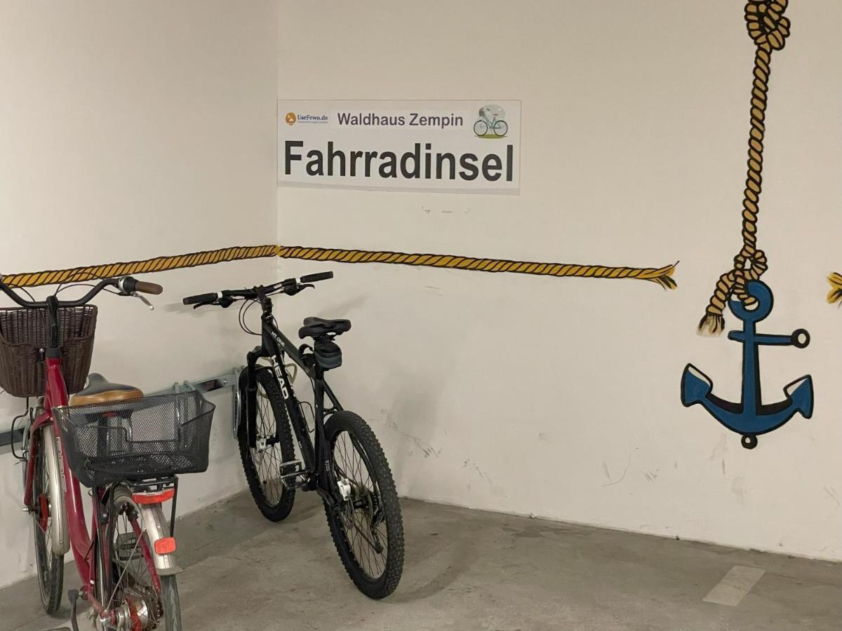 "Ab Zum Strand" Ferienwohnung Mit Balkon Zempin Bagian luar foto