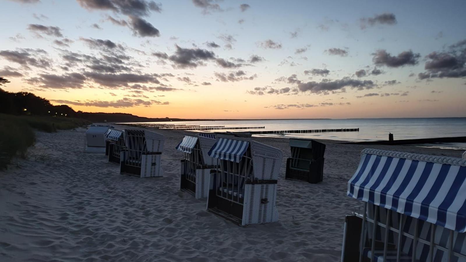 "Ab Zum Strand" Ferienwohnung Mit Balkon Zempin Bagian luar foto