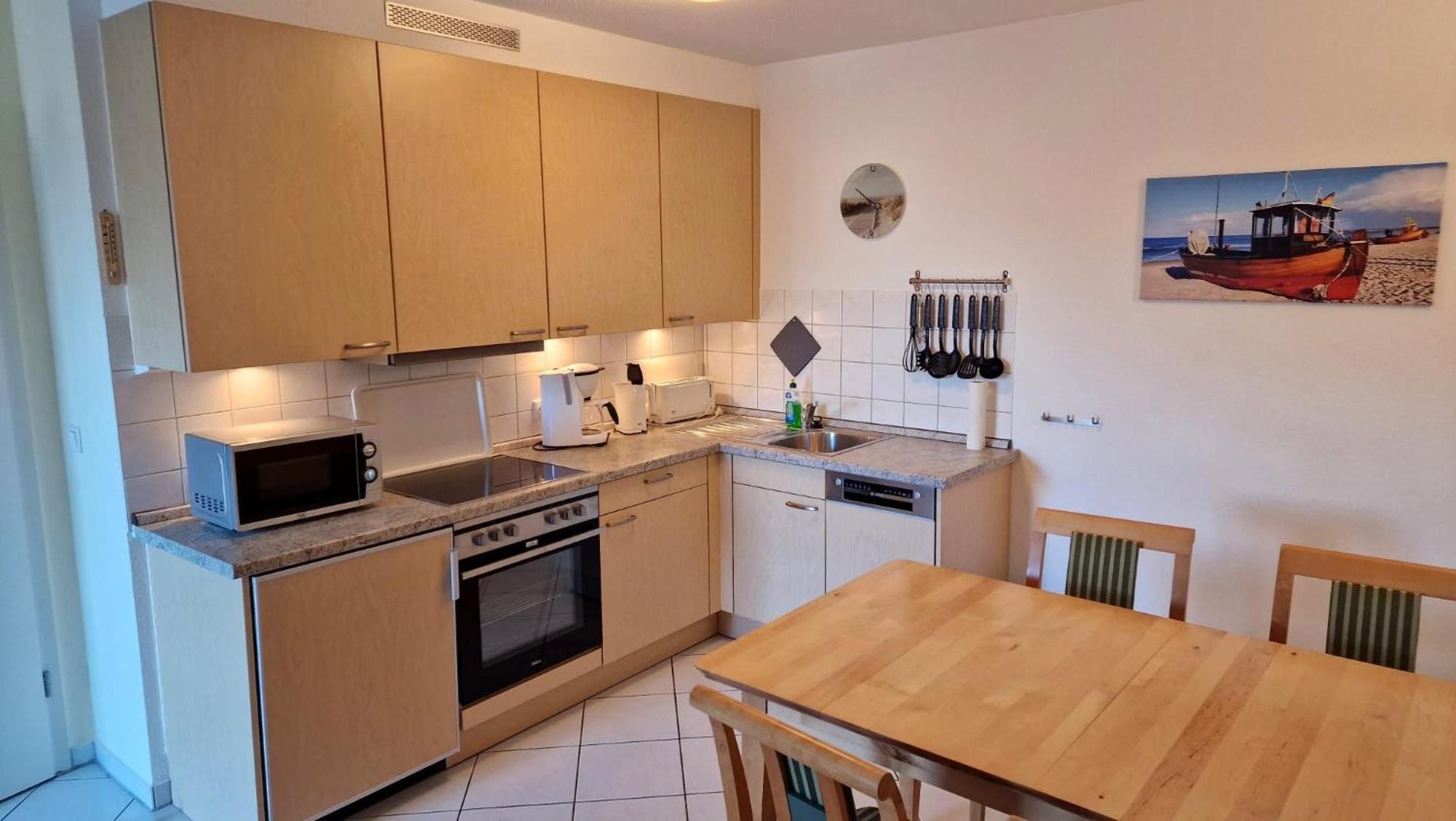 "Ab Zum Strand" Ferienwohnung Mit Balkon Zempin Bagian luar foto