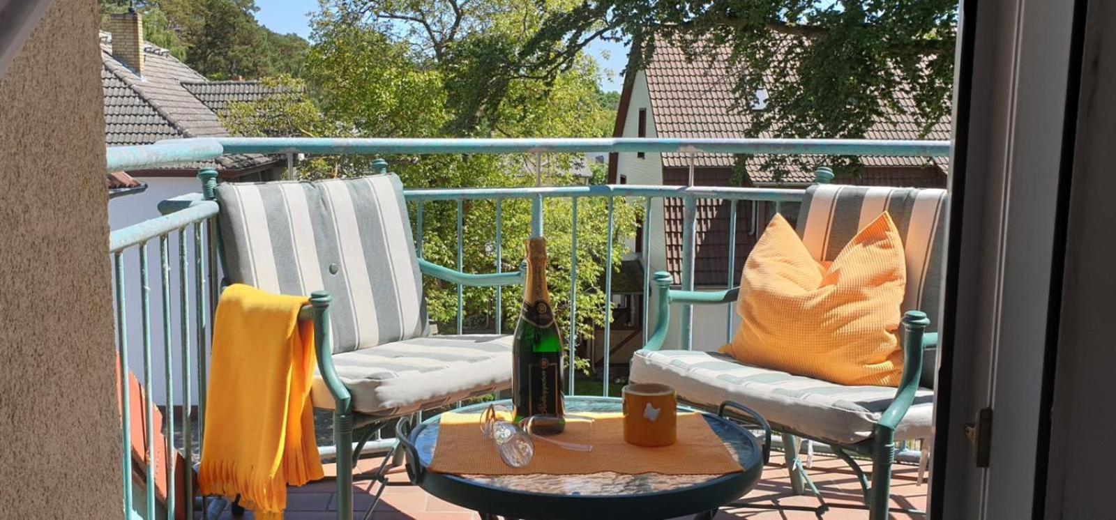 "Ab Zum Strand" Ferienwohnung Mit Balkon Zempin Bagian luar foto