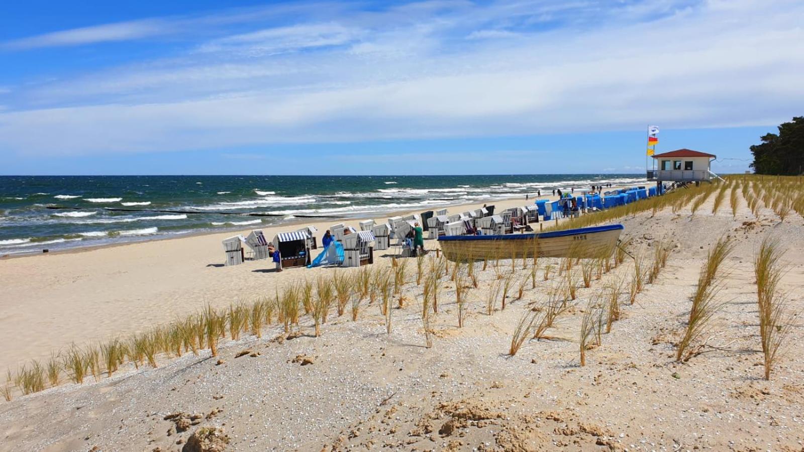 "Ab Zum Strand" Ferienwohnung Mit Balkon Zempin Bagian luar foto