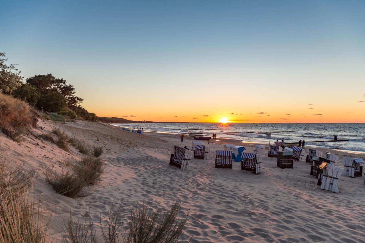 "Ab Zum Strand" Ferienwohnung Mit Balkon Zempin Bagian luar foto